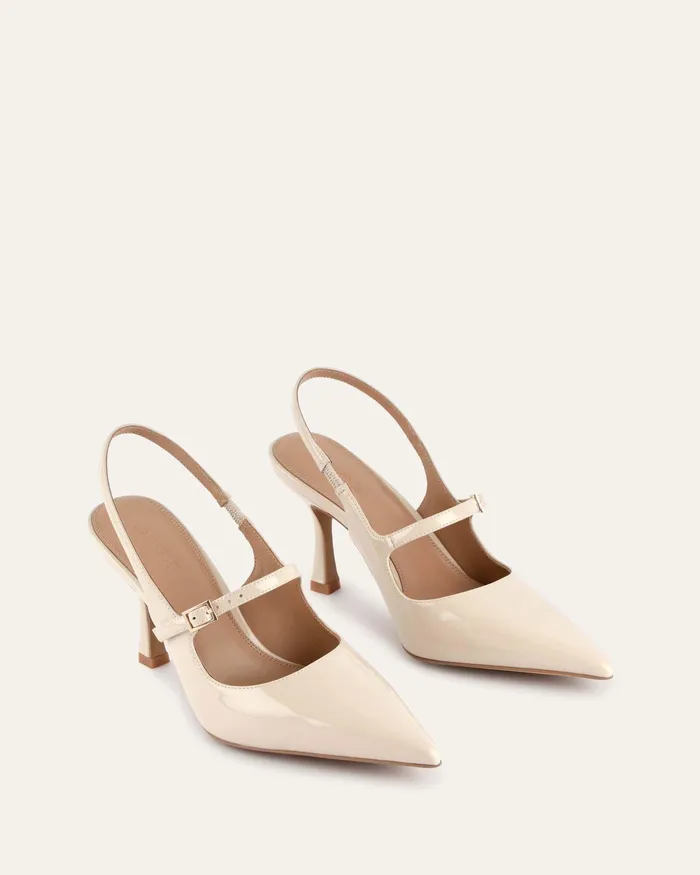 HIGH HEELS Archer high heels sand patent 8211 jomercer Women
