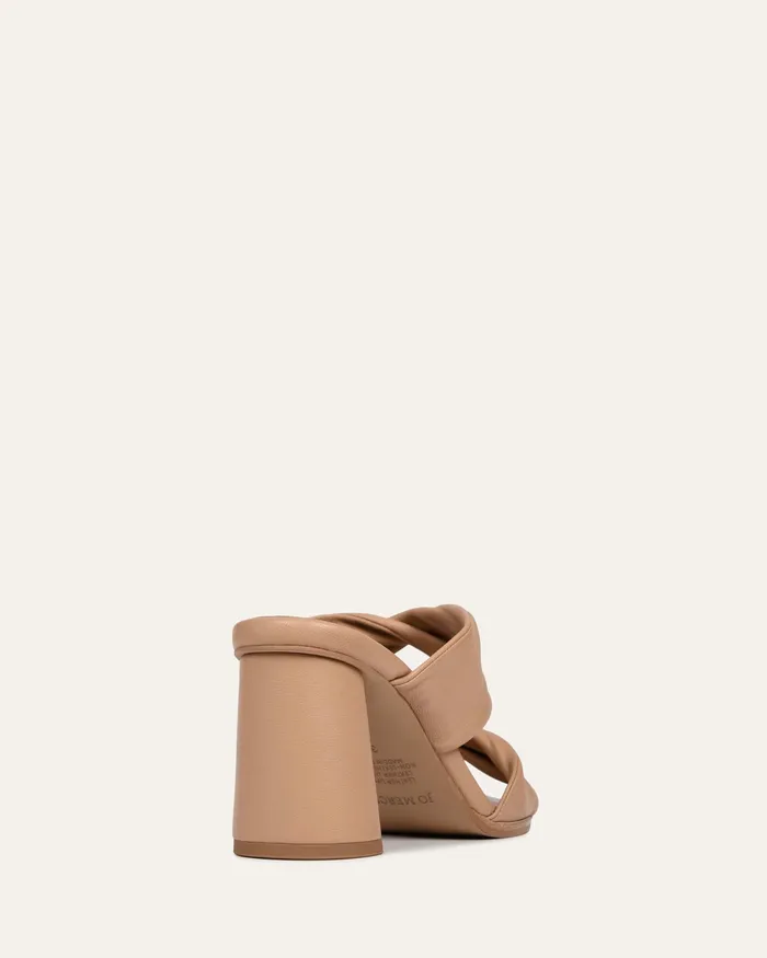 HIGH HEELS Caylie high heel sandals beige leather 8211 jomercer Women