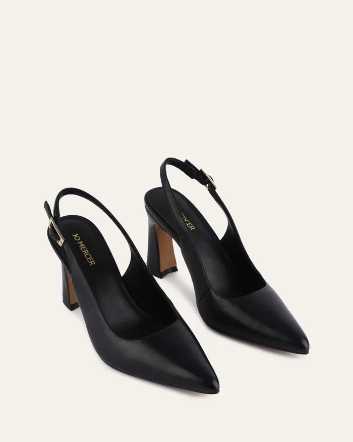 HIGH HEELS Danica high heels black leather 8211 jomercer Women