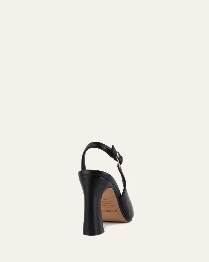 HIGH HEELS Danica high heels black leather 8211 jomercer Women