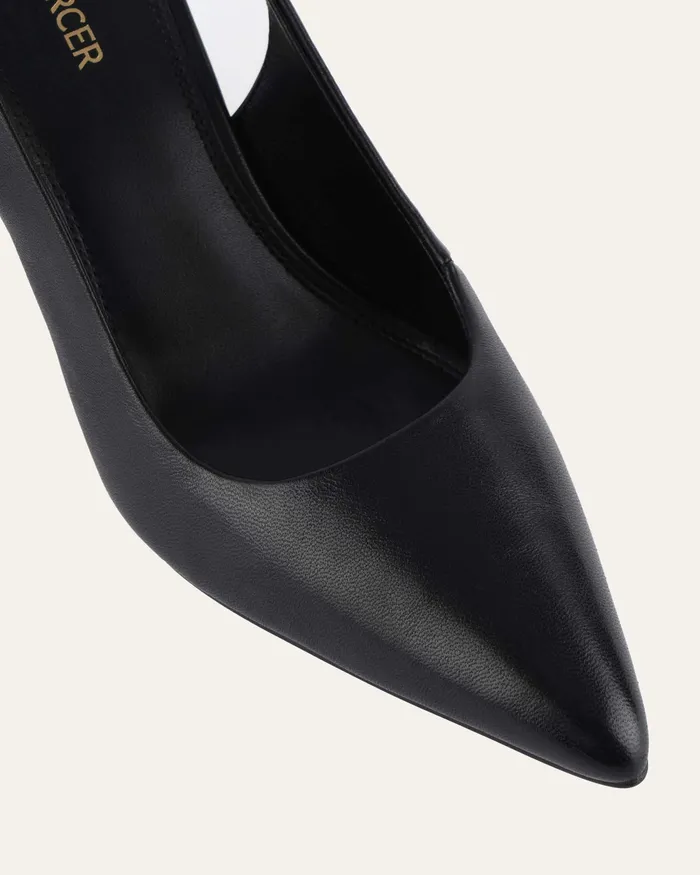 HIGH HEELS Danica high heels black leather 8211 jomercer Women