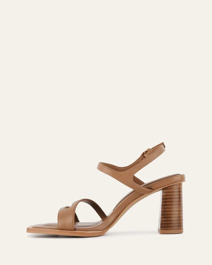 HIGH SANDALS Women jomercer Casey high heel sandal tan leather HIGH SANDALS Women jomercer Casey high heel sandal tan leather