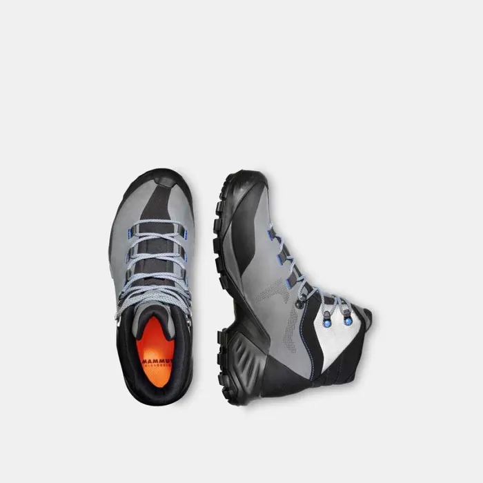 Hiking Shoes Women Mammut Trovat Tour High GTX Titaniumgentian Hiking Shoes Women Mammut Trovat Tour High GTX Titaniumgentian