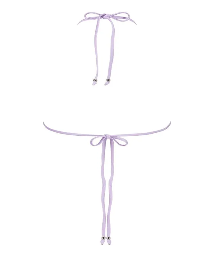 Hunkemller Aruba Triangle Bikini Top 8211 Purple 8211 Women Hunkemller Aruba Triangle Bikini Top 8211 Purple 8211 Women
