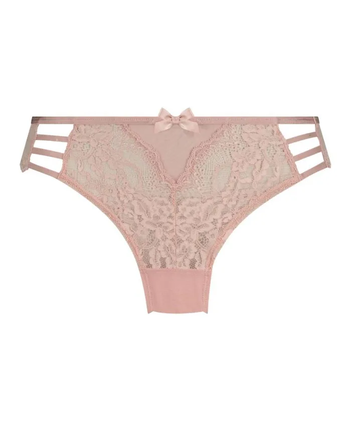 Hunkemller Belle High Leg Brazilian 8211 Pink Pink 8211 Women