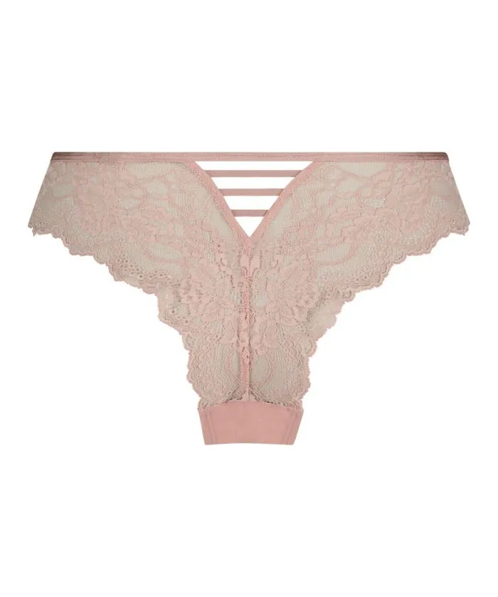 Hunkemller Belle High Leg Brazilian 8211 Pink Pink 8211 Women