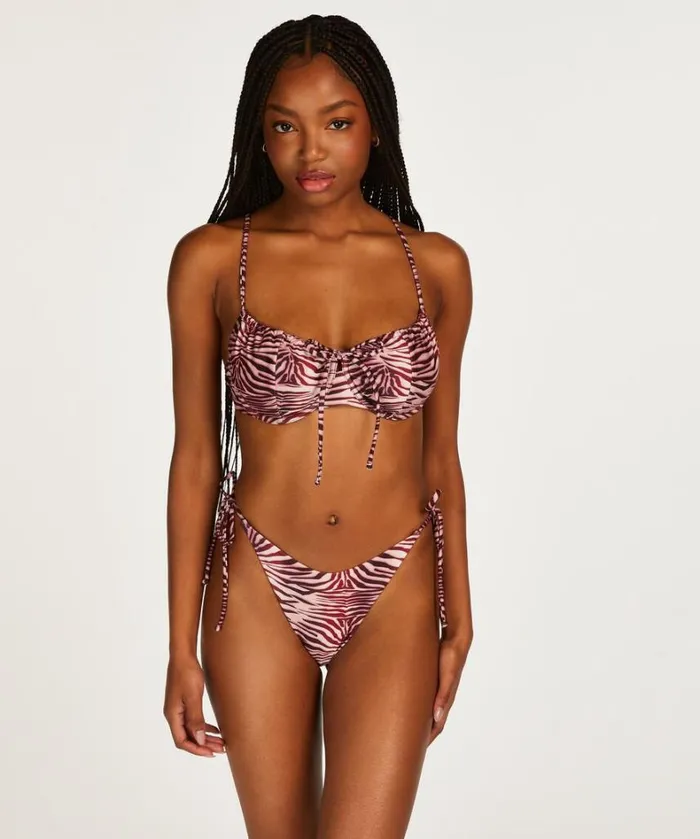 Hunkemller Brazil NonPadded Underwired Bikini Top 8211 Red 8211 Women Hunkemller Brazil NonPadded Underwired Bikini Top 8211 Red 8211 Women