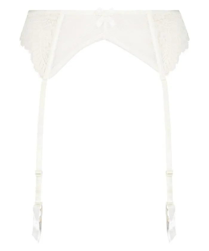 Hunkemller Catrin Suspenders 8211 White White 8211 Women