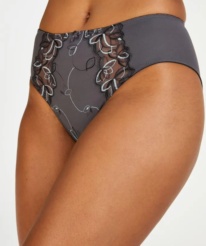 Hunkemller Diva High Knickers 8211 Gray Gray 8211 Women Hunkemller Diva High Knickers 8211 Gray Gray 8211 Women