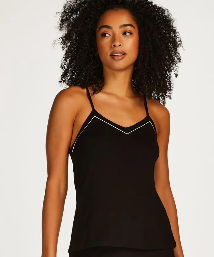 Hunkemller Essential Jersey Cami 8211 Black Black 8211 Women