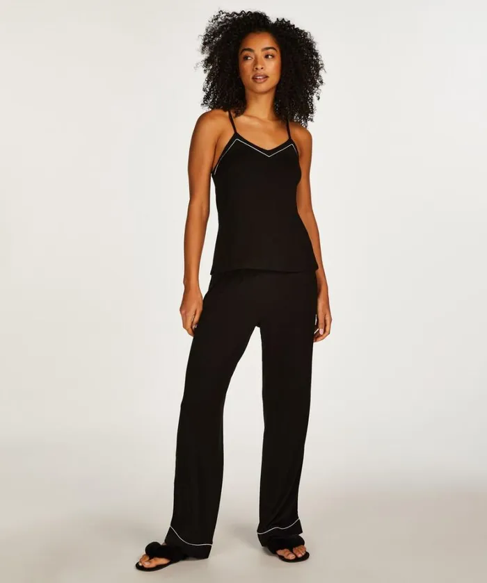 Hunkemller Essential Jersey Cami 8211 Black Black 8211 Women