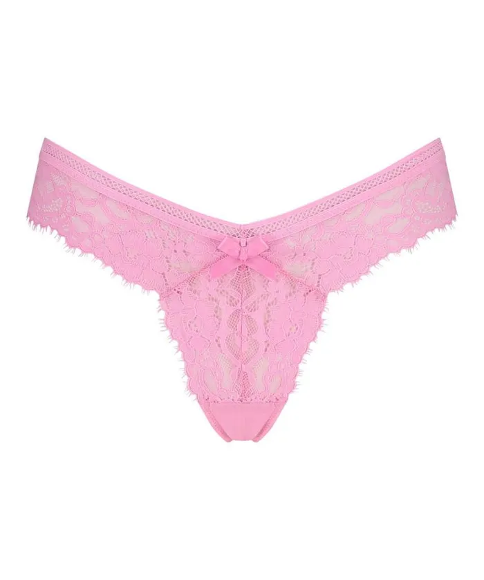 Hunkemller Gianni Extra Low Rise Thong 8211 Pink Pink 8211 Women Hunkemller Gianni Extra Low Rise Thong 8211 Pink Pink 8211 Women
