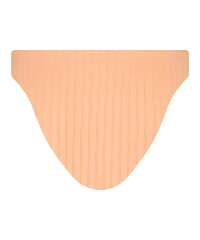 Hunkemller Gili Rib High Leg Bikini Bottoms 8211 Orange Orange 8211 Women Hunkemller Gili Rib High Leg Bikini Bottoms 8211 Orange Orange 8211 Women