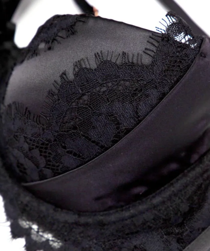 Hunkemller Hannako Padded Underwired Bra 8211 Black Black 8211 Women Hunkemller Hannako Padded Underwired Bra 8211 Black Black 8211 Women
