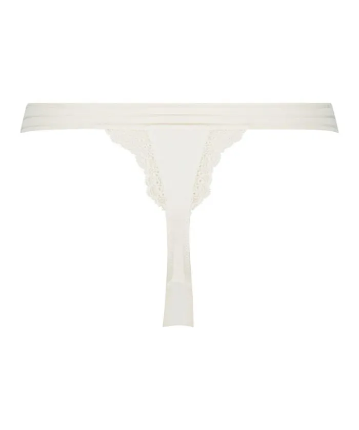 Hunkemller Highcut Thong Sully 8211 White White 8211 Women Hunkemller Highcut Thong Sully 8211 White White 8211 Women