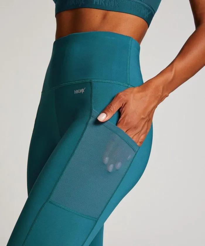 Hunkemller HKMX Oh My Squat High Waisted Leggings 8211 Blue Blue 8211 Women Hunkemller HKMX Oh My Squat High Waisted Leggings 8211 Blue Blue 8211 Women