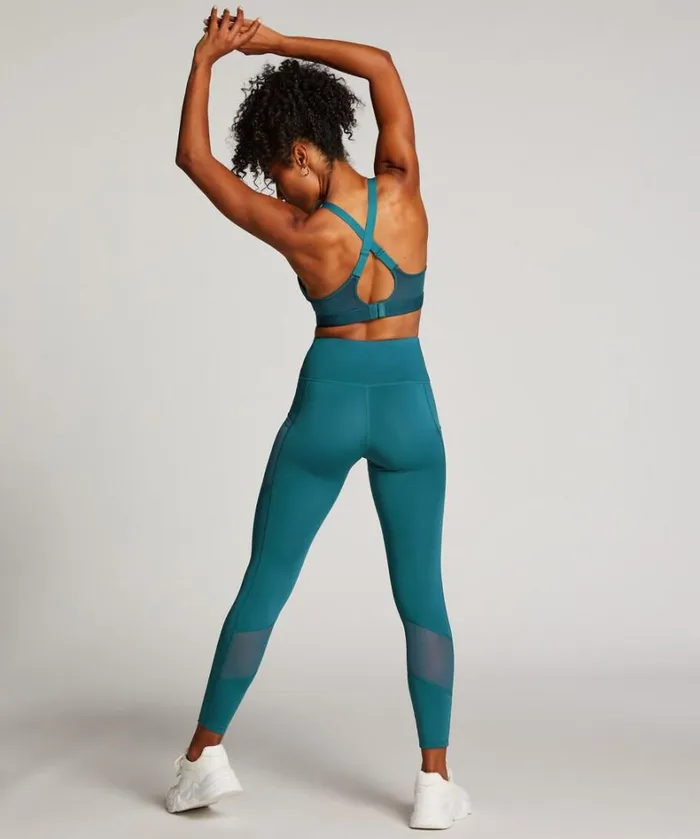 Hunkemller HKMX Oh My Squat High Waisted Leggings 8211 Blue Blue 8211 Women Hunkemller HKMX Oh My Squat High Waisted Leggings 8211 Blue Blue 8211 Women