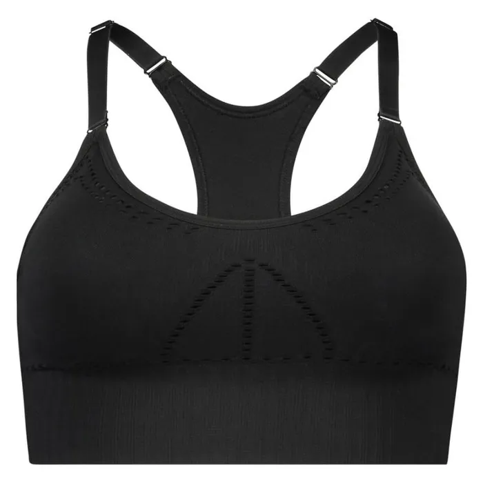 Hunkemller HKMX Sports Bra The Comfort Level 1 8211 Black Black 8211 Women