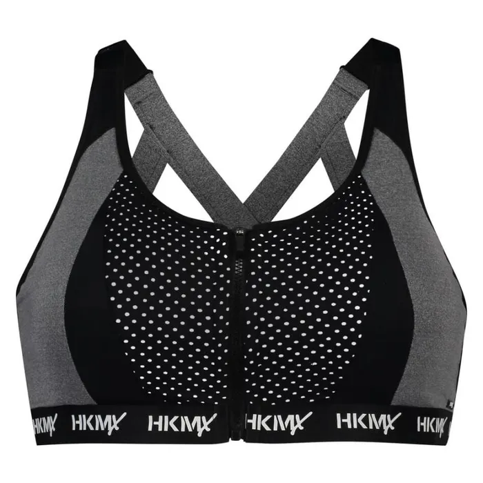 Hunkemller HKMX Sports Bra The Pro Level 3 8211 Gray Gray 8211 Women Hunkemller HKMX Sports Bra The Pro Level 3 8211 Gray Gray 8211 Women