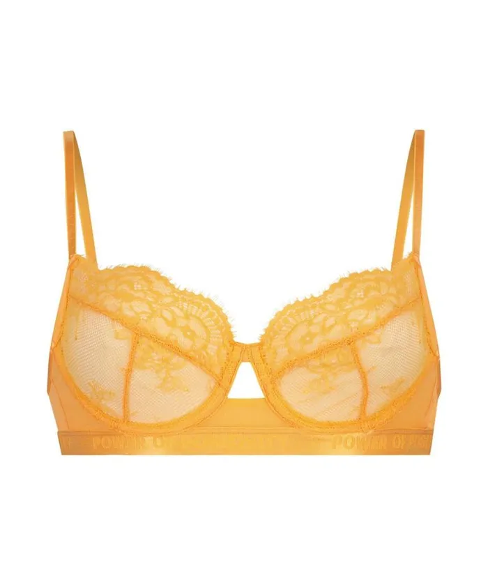 Hunkemller Honey NonPadded Underwired Bra 8211 Orange Orange 8211 Women Hunkemller Honey NonPadded Underwired Bra 8211 Orange Orange 8211 Women