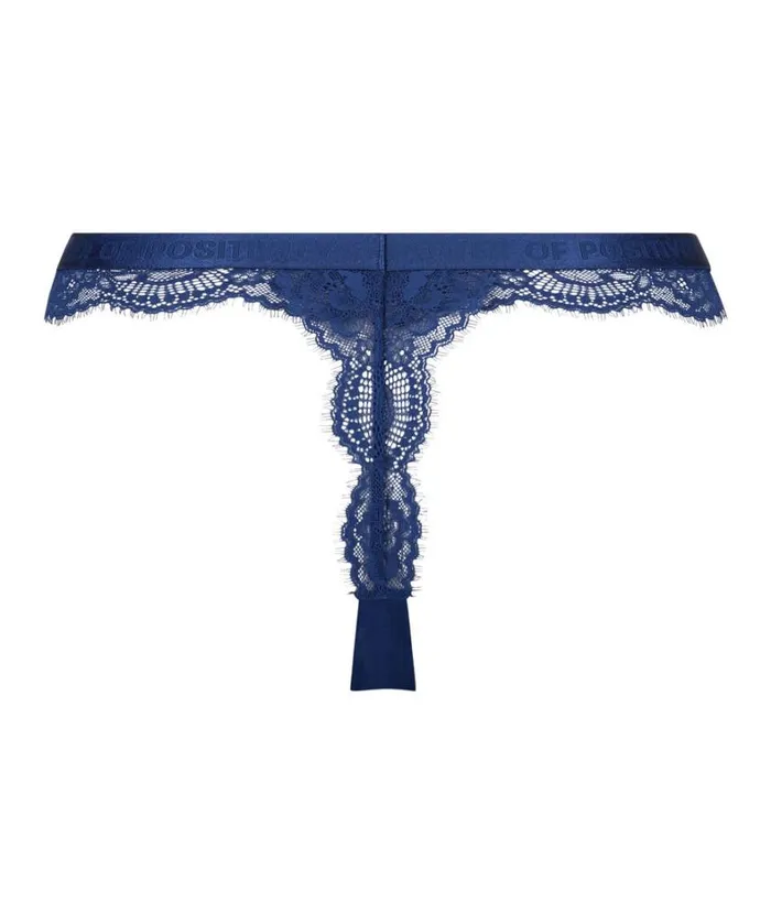 Hunkemller Honey Thong 8211 Blue Blue 8211 Women