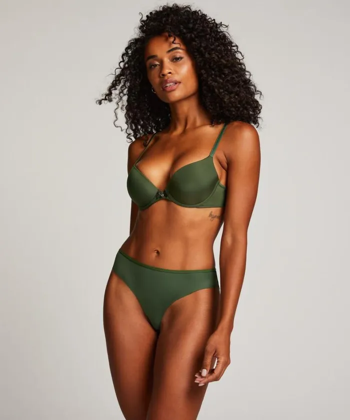 Hunkemller Invisible Lace Back Brazilian 8211 Green Green 8211 Women