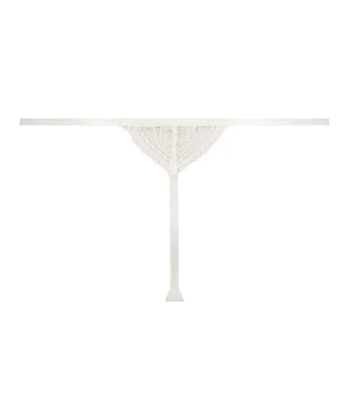 Hunkemller Isabelle Thong 8211 White White 8211 Women Hunkemller Isabelle Thong 8211 White White 8211 Women