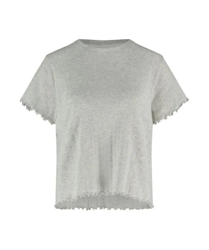 Hunkemller LooseFitting ShortSleeved Pyjama Top 8211 Beige Beige 8211 Women Hunkemller LooseFitting ShortSleeved Pyjama Top 8211 Beige Beige 8211 Women