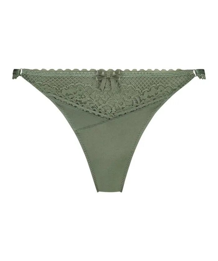 Hunkemller Malika Thong 8211 Green Green 8211 Women