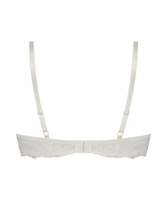 Hunkemller Marine Padded PushUp Underwired Bra 8211 White White 8211 Women