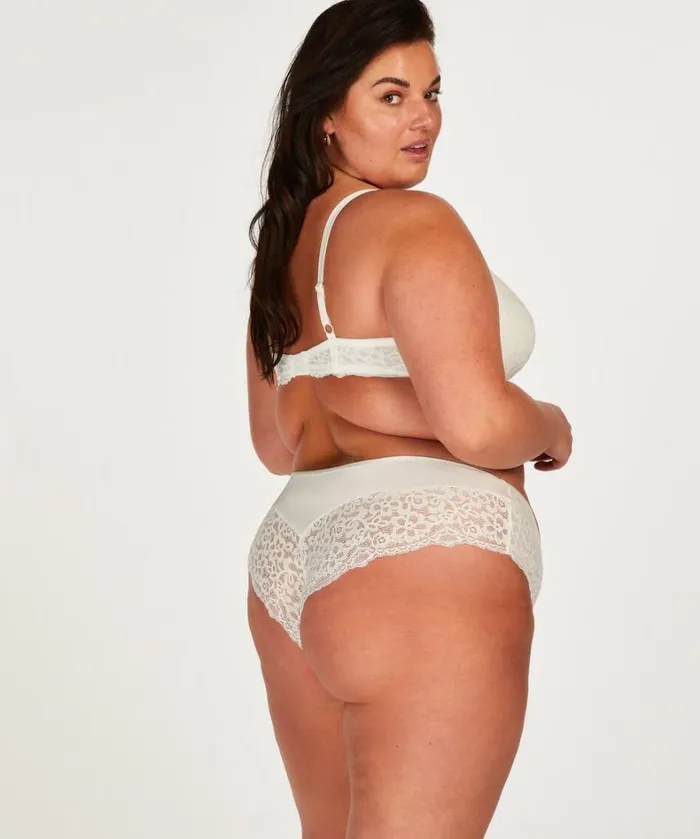 Hunkemller Marine Padded Underwired Bra 8211 White White 8211 Women Hunkemller Marine Padded Underwired Bra 8211 White White 8211 Women