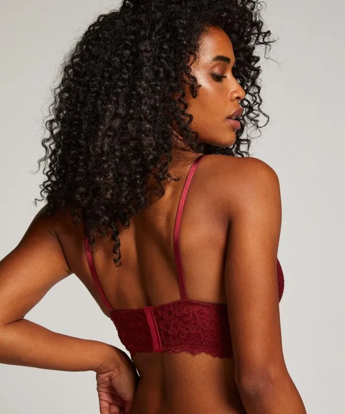 Hunkemller Marine Triagnle Bralette 8211 Red Red 8211 Women Hunkemller Marine Triagnle Bralette 8211 Red Red 8211 Women