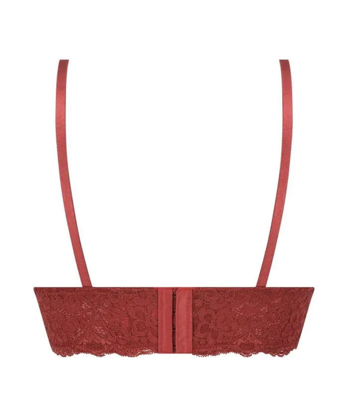Hunkemller Marine Triagnle Bralette 8211 Red Red 8211 Women Hunkemller Marine Triagnle Bralette 8211 Red Red 8211 Women