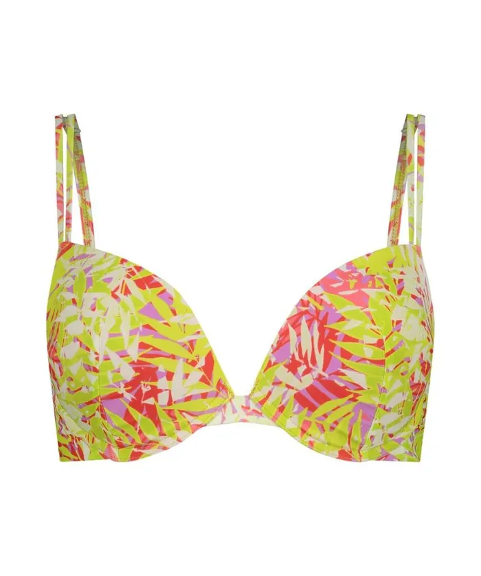 Hunkemller Marrakesh Padded PushUp Bikini Top 8211 Green Green 8211 Women Hunkemller Marrakesh Padded PushUp Bikini Top 8211 Green Green 8211 Women