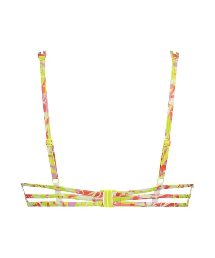 Hunkemller Marrakesh Padded PushUp Bikini Top 8211 Green Green 8211 Women Hunkemller Marrakesh Padded PushUp Bikini Top 8211 Green Green 8211 Women