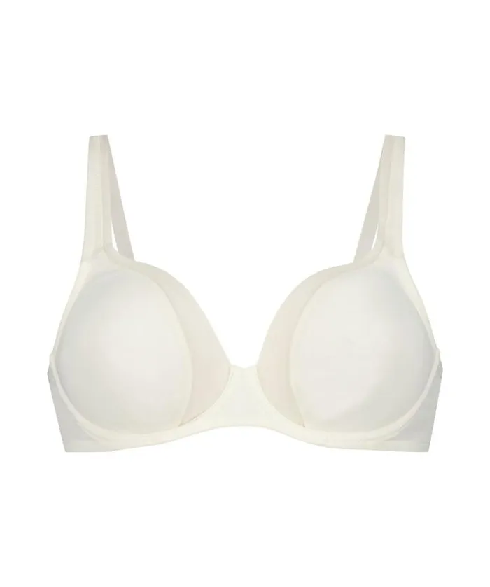 Hunkemller Mesh Nonpadded Underwired Bra 8211 White White 8211 Women