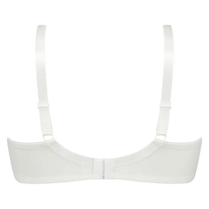 Hunkemller Nina NonPadded Underwired Minimizer Bra 8211 White White 8211 Women