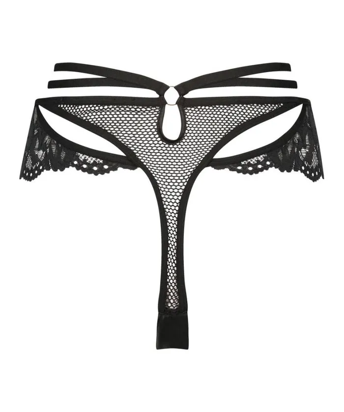 Hunkemller Pleasure High Thong 8211 Black Black 8211 Women