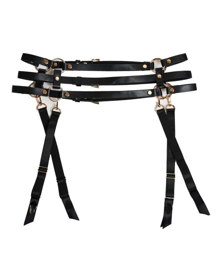 Hunkemller Private Suspenders 8211 Black Black 8211 Women Hunkemller Private Suspenders 8211 Black Black 8211 Women