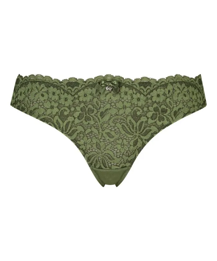 Hunkemller Rose Thong 8211 Green Green 8211 Women Hunkemller Rose Thong 8211 Green Green 8211 Women