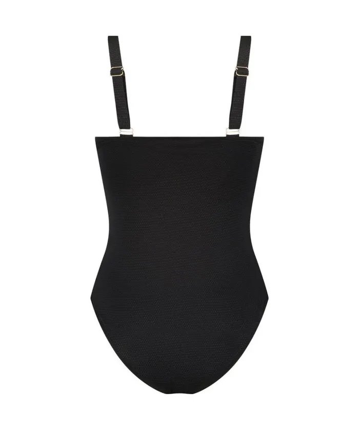 Hunkemller Scallop Swimsuit 8211 Black Black 8211 Women