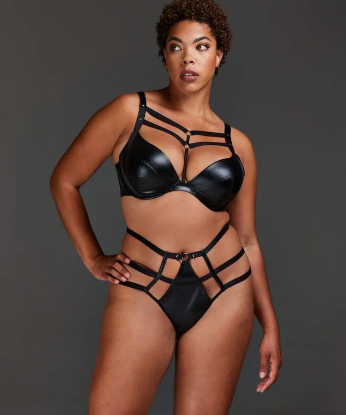 Hunkemller Shadow Thong 8211 Black Black 8211 Women Hunkemller Shadow Thong 8211 Black Black 8211 Women