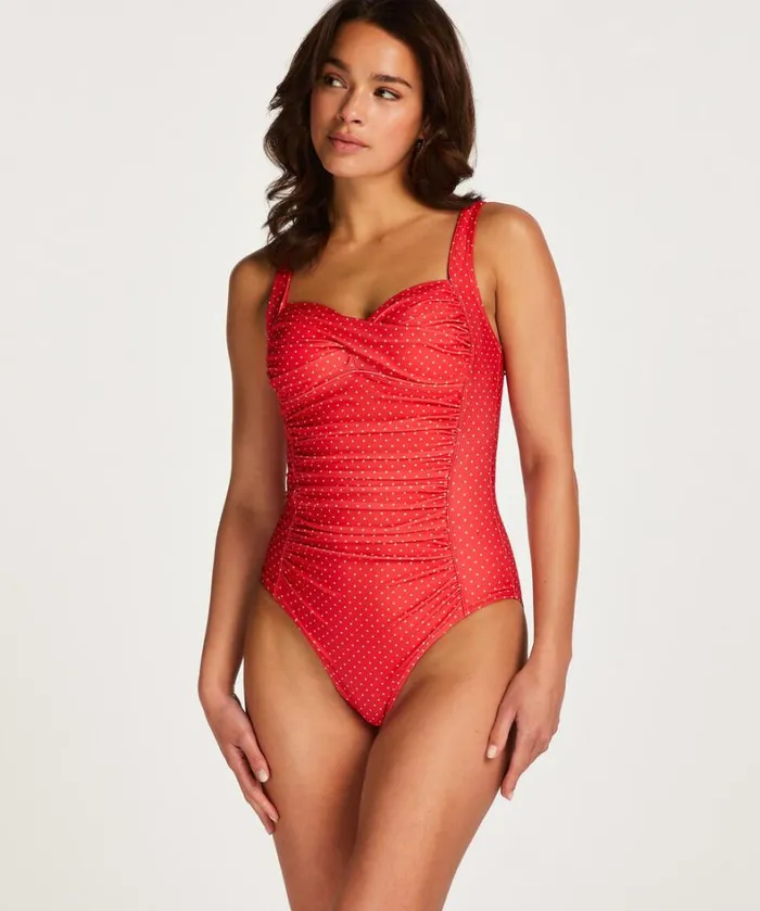 Hunkemller Shaping Swimsuit 8211 Red Red 8211 Women