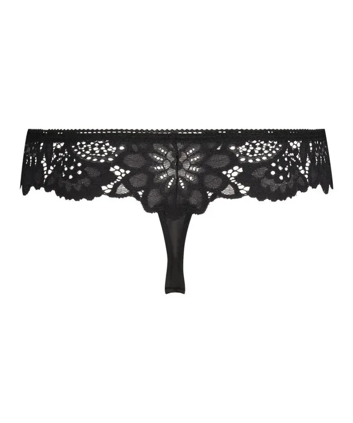 Hunkemller Shiloh Thong 8211 Black Black 8211 Women