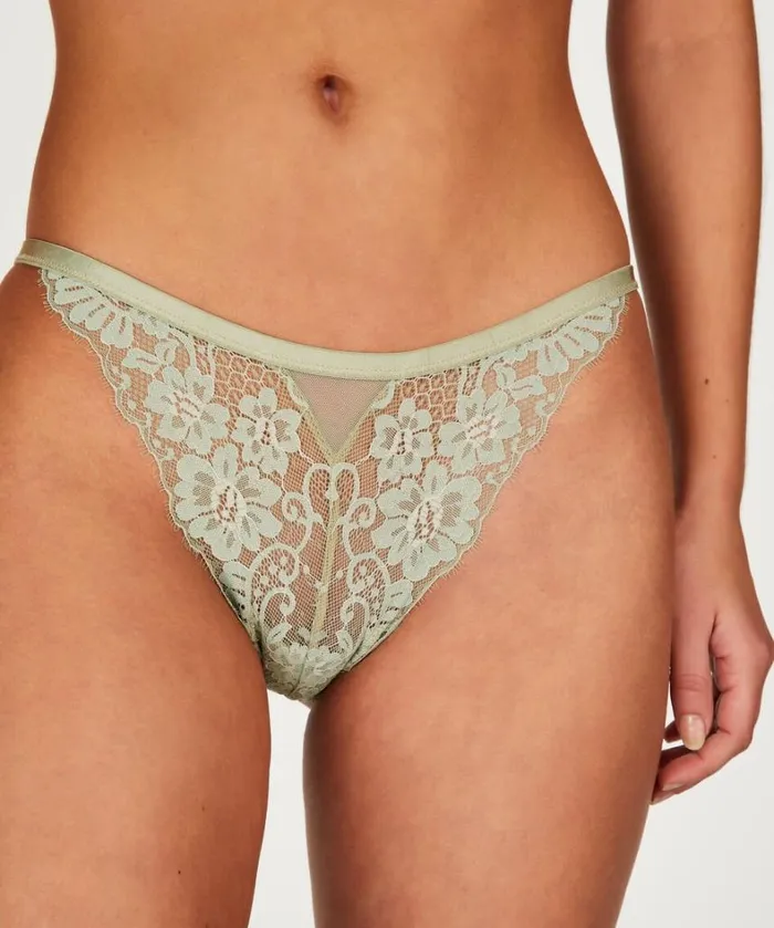 Hunkemller Sita High Leg Brazilian 8211 Green Green 8211 Women Hunkemller Sita High Leg Brazilian 8211 Green Green 8211 Women