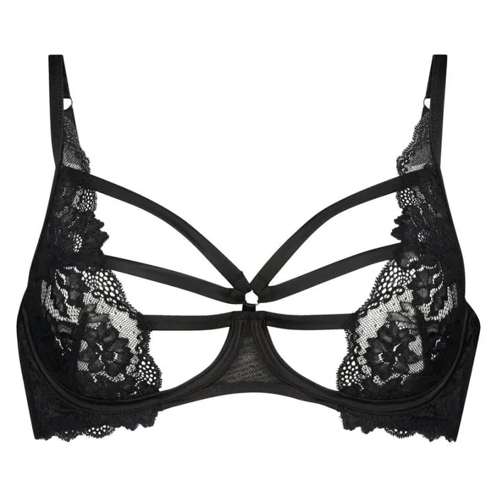 Hunkemller Sosha NonPadded Underwired Bra 8211 Black Black 8211 Women Hunkemller Sosha NonPadded Underwired Bra 8211 Black Black 8211 Women