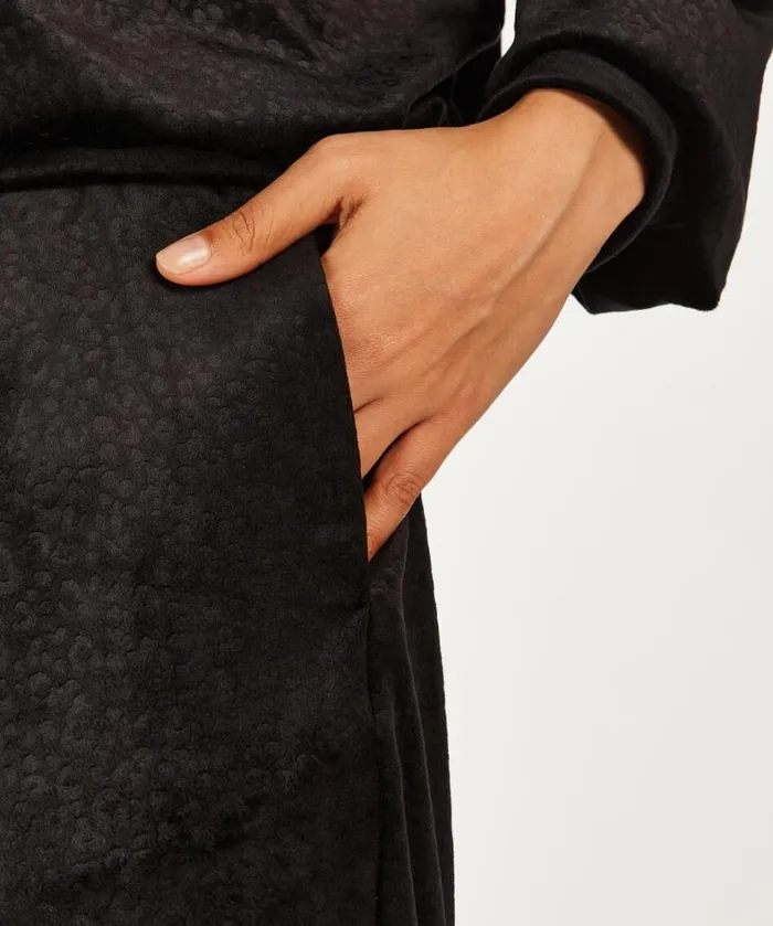 Hunkemller Tall Velours Jogging Bottoms 8211 Black Black 8211 Women Hunkemller Tall Velours Jogging Bottoms 8211 Black Black 8211 Women