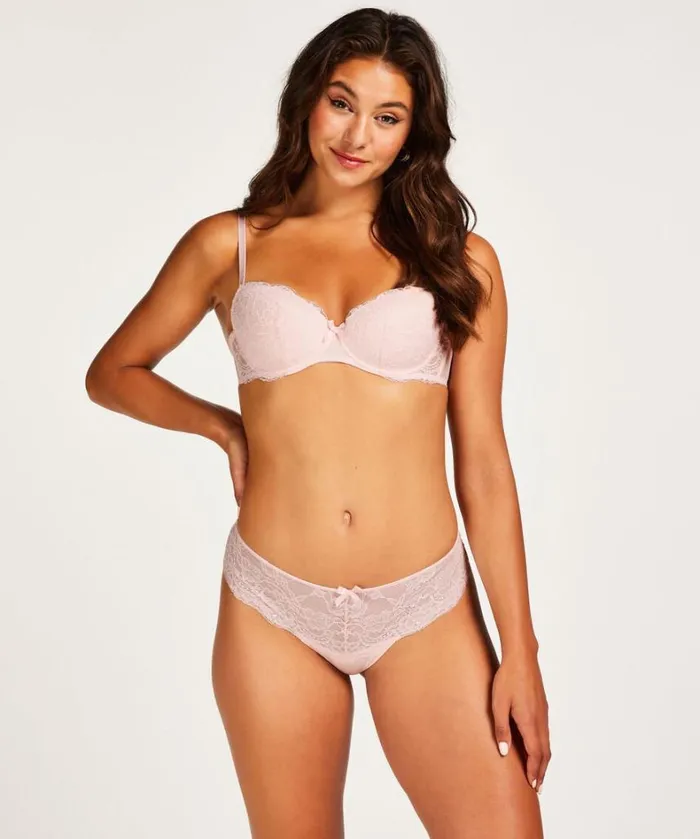 Hunkemller Teddy Brazilian Shorts 8211 Pink Pink 8211 Women