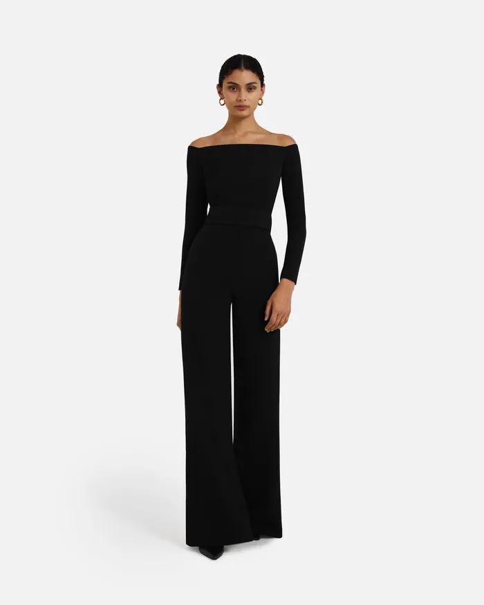 Icons Safiyaa Women Veasna Black Jumpsuit Black
