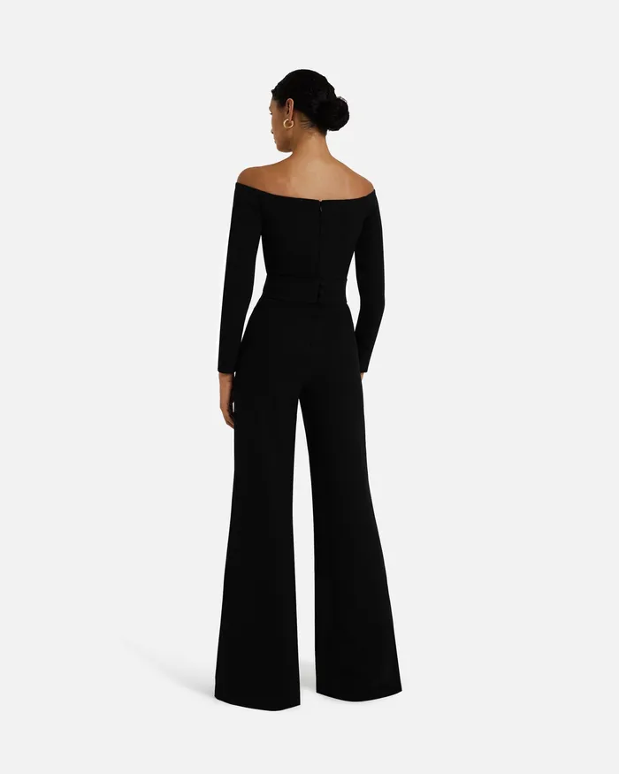 Icons Safiyaa Women Veasna Black Jumpsuit Black